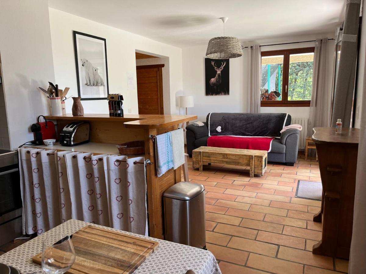 Appartement Rez De Jardin, 2 Chambres/ 4 Personnes, Garage. Briançon 외부 사진